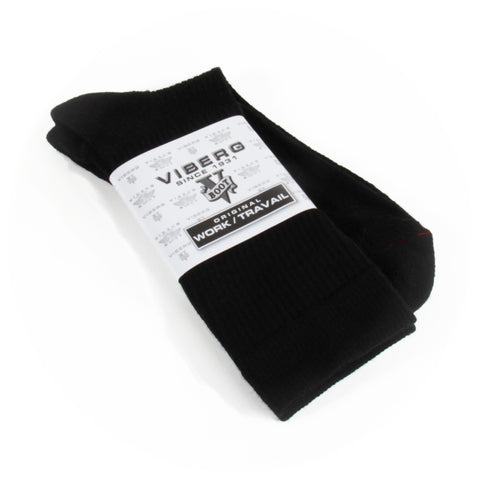 Merino Work Socks, Black